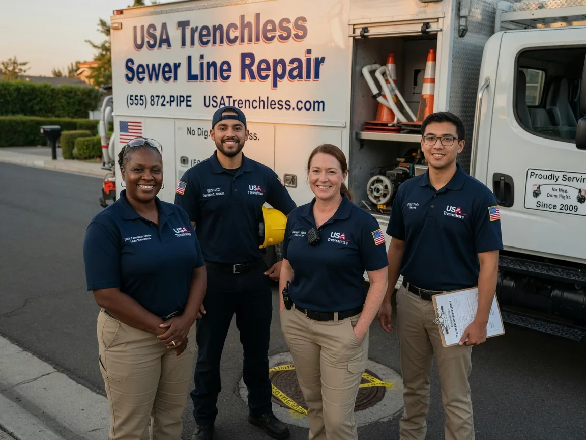 Sewer Line Repair company in Wing, AL